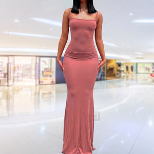 Women Sexy Dresses Sleeveless Bodycon Backless Party Dress